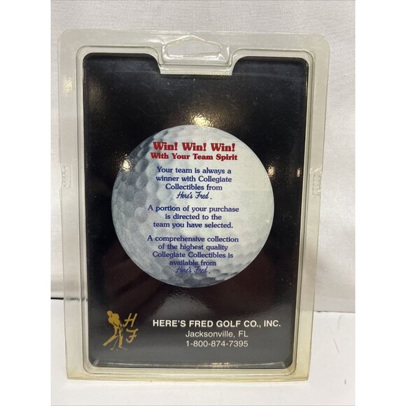 vintage HERE'S FRED GOLF COLLEGIATE COLLECTIBLE NCAA NE NEBRASKA CORN HUSKERS - Picture 2 of 2